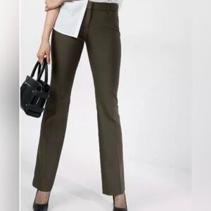 Express Columnist Barely Boot Mid Rise Pants